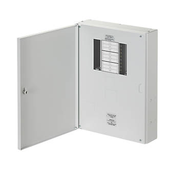 Image of Wylex NH 6-Way Meter Ready 3-Phase Type B Distribution Board 