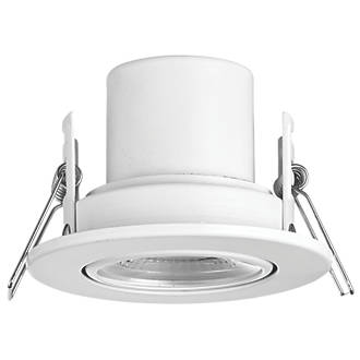 Image of LAP Cosmoseco Tilt Fire Rated LED Downlight White 5.8W 450lm 