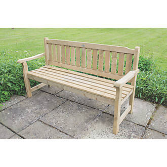 Image of Forest Rosedene Garden Bench Mixed Softwood 5' 6" x 3' 