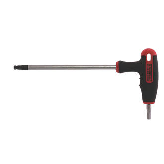 Image of Teng Tools Metric T-Handle Hex Key 4mm x 100mm 