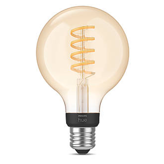 Image of Philips Hue ES G93 LED Smart Light Bulb 7W 550lm 