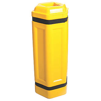 Image of Addgards Slimline Column Protector Yellow 390mm x 430mm 
