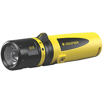 Image of LEDlenser EX7R Rechargeable LED ATEX Hand Torch Yellow 220lm 