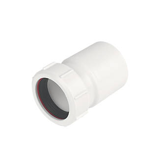 Image of McAlpine ZT26L Compression Straight Reducer White 50mm x 40mm 
