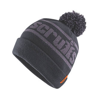 Image of Scruffs Trade Bobble Hat Navy 