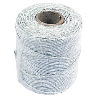 Image of Stockshop Electric Fence Polywire White 3mm x 250m 