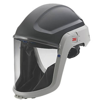Image of 3M Versaflo M-306 Helmet & Visor Black / Grey 