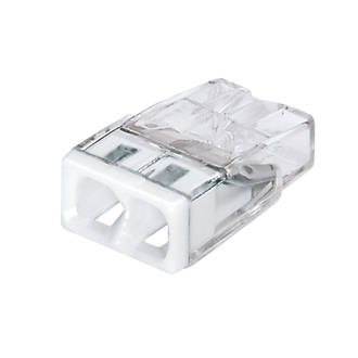 Image of Wago 2-Way Push-Wire Connectors 24A Pack of 100 