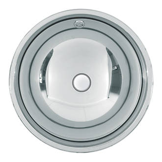 Image of Rondo Under-Mounted or Inset Vanity Basin No Tap Holes 387mm 