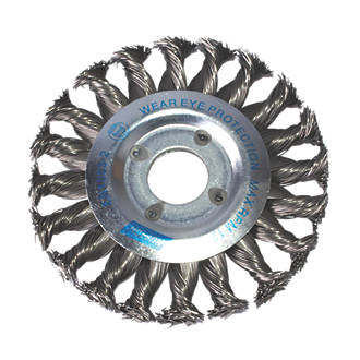 Image of Norton Expert Twist Knotted Wire Wheel Brush 115mm 