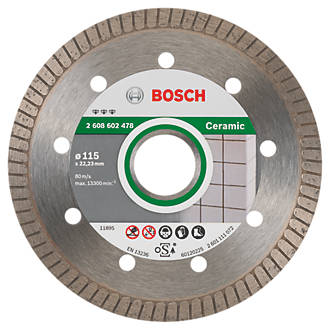 Image of Bosch Tile Turbo Diamond Disc 115mm x 22.23mm 