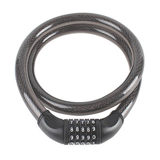Image of Smith & Locke Braided Steel Combination Cable Lock 1200mm x 22mm 