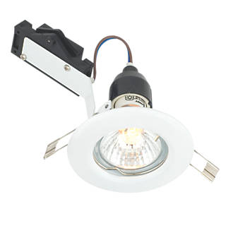 Image of LAP Fixed Mains Voltage Downlight Gloss White 