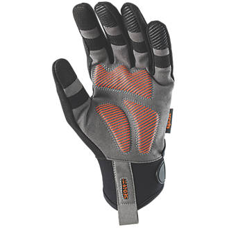 Image of Scruffs Trade Work Gloves Black / Grey Large 