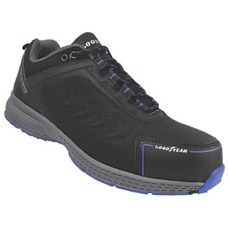 Image of Goodyear GYSHU1636 Metal Free Safety Trainers Black Size 7 