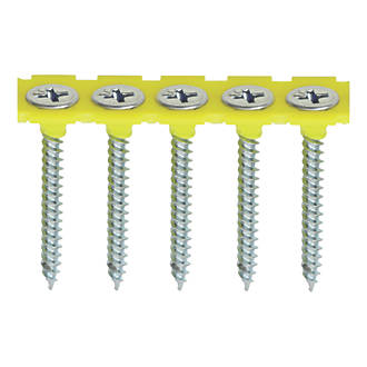 Image of Timco Phillips Bugle Fine Thread Collated Self-Tapping Drywall Screws 3.5mm x 35mm 1000 Pack 