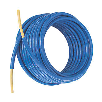 Image of Qual-Pex Plus+ Easy-Lay 1" PE-X Plumbing & Central Heating Pipe 800mm x 50m Blue 