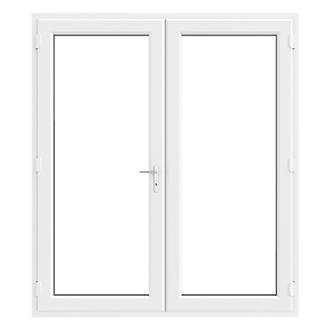 Image of Crystal White uPVC French Door Set 2090mm x 1790mm 