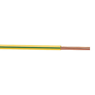 Image of Time 6491X Green/Yellow 1-Core 16mmÂ² Conduit Cable 25m Drum 