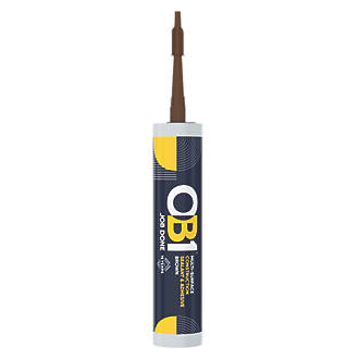 Image of OB1 Multi-Surface Sealant & Adhesive Brown 290ml 