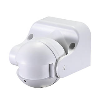 Image of Zinc Indoor & Outdoor White Microwave Ceiling or Wall-Mounted Sensor 360Â° 