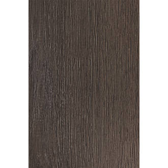 Image of Kraus Rivington Dark Brown Wood-Effect Vinyl Flooring 2.2mÂ² 