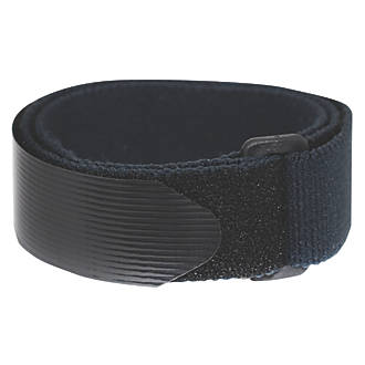 Image of Velcro Brand Black Stretch Strap 680mm x 25mm 2 Pack 