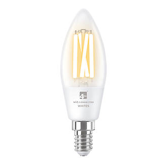Image of 4lite SES Candle LED Smart Light Bulb 5W 470lm 2 Pack 