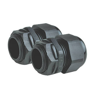 Image of Tower Nylon Male Comp Gland 20mm 2 Pack 