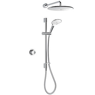 Image of Mira Mode Maxim HP/Combi Rear-Fed Chrome Thermostatic Digital Mixer Shower 