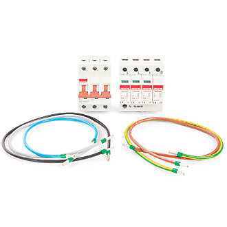 Image of Contactum Defender TP & N 3-Phase Type 2 Surge Protection Device 40kA 