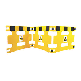 Image of Addgards Handigard 3-Panel Barrier Yellow / Black 