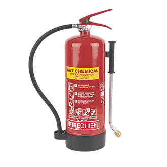 Image of Firechief Wet Chemical Fire Extinguisher 6Ltr 