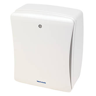 Image of Vent-Axia Solo Plus HT 21W Bathroom Extractor Fan with Humidistat & Timer White 12V 