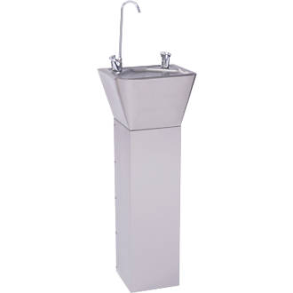 Image of Wall-Mounted Bubbler Water Fountain 312mm x 258mm x 1126mm 