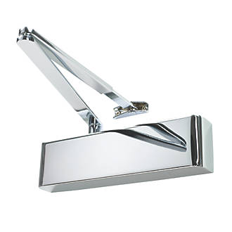 Image of Rutland TS.9205 Fire Rated Overhead Door Closer Polished Chome 