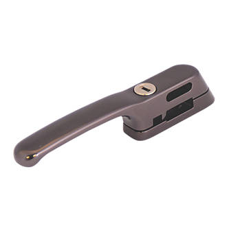 Image of Fab & Fix Craftsman Left or Right-Handed Locking Window Handle Bronze 
