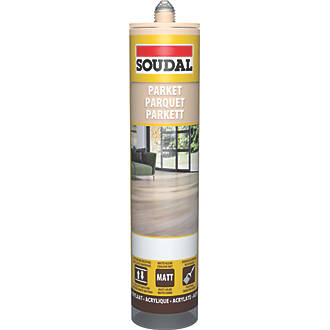Image of Soudal Parquet & Timber Sealant & Filler Medium Oak 290ml 