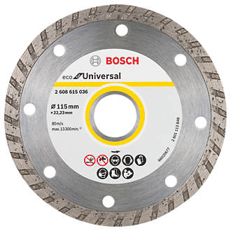 Image of Bosch Eco Multi-Material Universal Turbo Diamond Disc 115mm x 22.23mm 