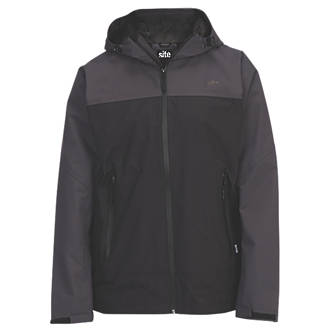 Image of Site Ninebark Waterproof Jacket Grey / Black X Large 42" Chest 