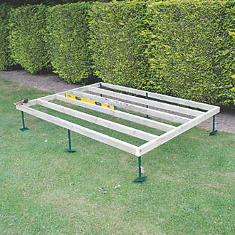 Image of Shire 6' 6" x 5' Timber Shed Base 