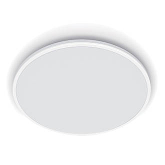 Image of WiZ Aura RGB & White LED Wifi-Connected Rune Ceiling Lamp White 21W 2100lm 