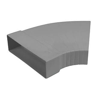 Image of Manrose Adjustable Horizontal Bend Grey 204mm 