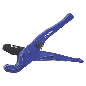 Image of Faithfull 3-28mm Manual Plastic Pipe Cutter 