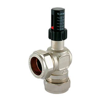Image of Angled Auto Bypass Valve 22mm 