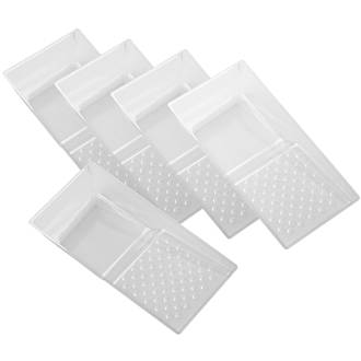 Image of No Nonsense 4" Tray Inserts Clear 5 Pack 