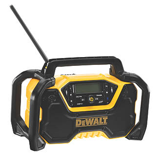 Image of DeWalt DCR029-GB 230V or 12/18V DAB / FM Compact Bluetooth Radio 