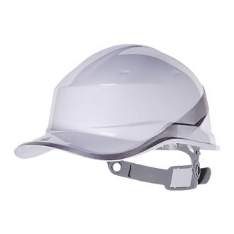 Image of Delta Plus Diamond V Reversible Safety Helmet White 