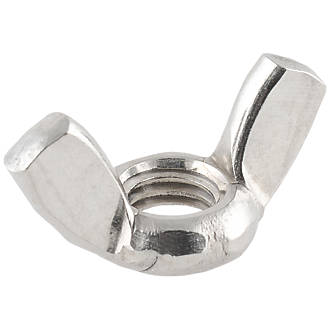 Image of Easyfix A2 Stainless Steel Wing Nuts M10 10 Pack 