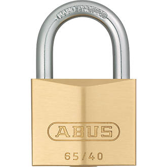 Image of Abus Premium 65 Brass Padlock 40mm 
